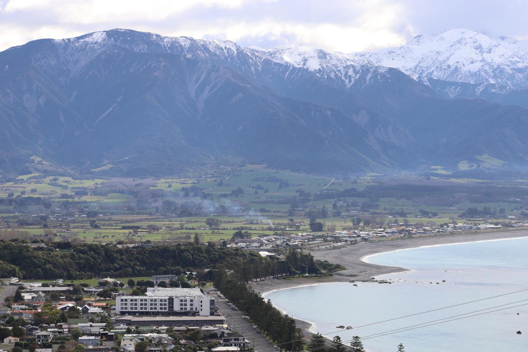 Sierra Beachfront Motel Kaikoura Esterno foto